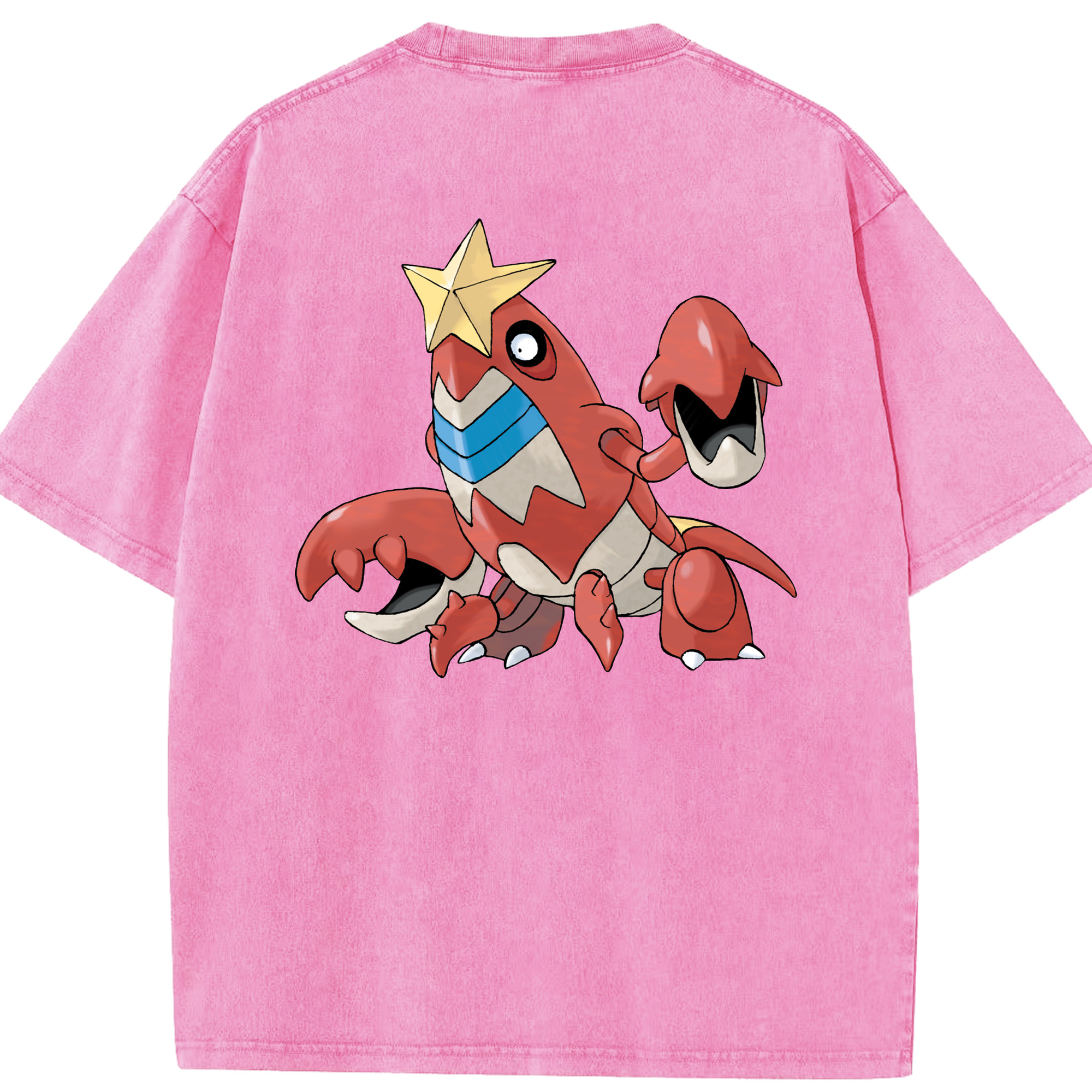 （画像用） ポケットモンスター Pokémon 綿100% ヴィンテージ風 半袖Tシャツ（背面プリント）